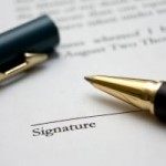 Signed Contract