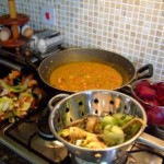 Cooking organic food