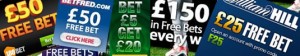 free bets from matched betting