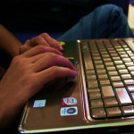 person-typing