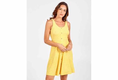 Blue vanilla discount mustard dress