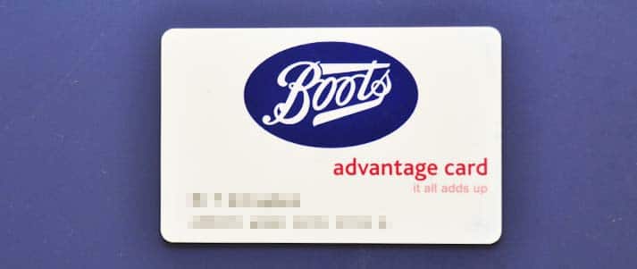 Boots Advantage Card