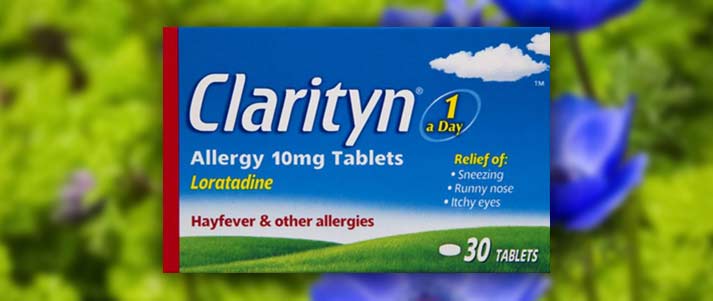 loratadine clarityn hay fever tablets