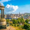 Edinburgh city skyline