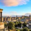 Edinburgh city skyline