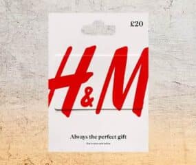 H&M gift card