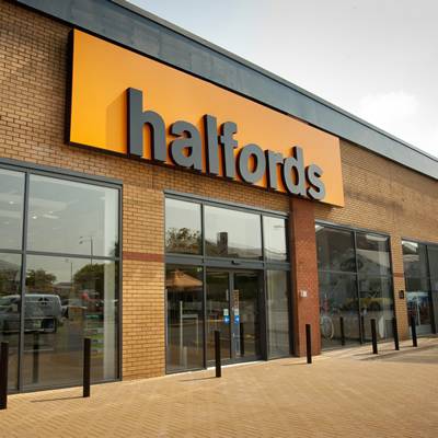 Halfords on the high street