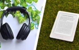 headphones and amazon kindle