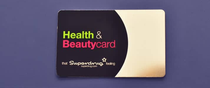 Superdrug Health and Beautycard