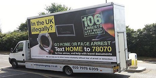 theresa may go home van