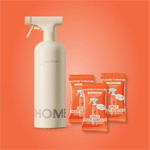 Homethings refillable cleaning spray