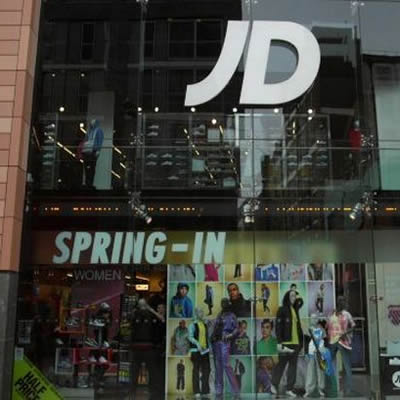 JD Sports on the high street