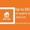 Just Eat Virgin broadband