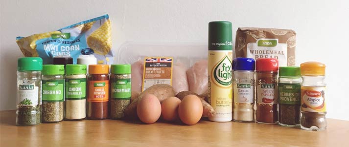 ingredients for southern fried chicken