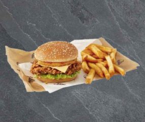 KFC Tower Burger Meal