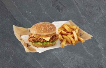 KFC Tower Burger Meal