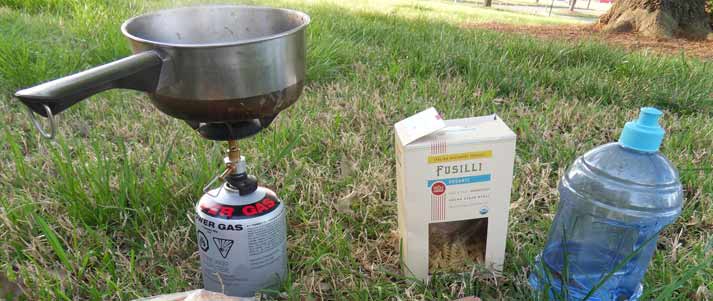 camping cooking equipment