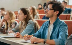 Students in lecture hall