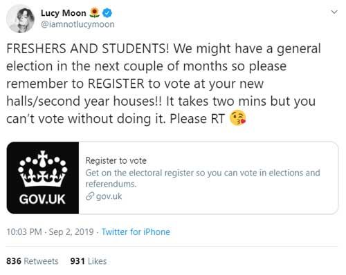 Lucy Moon on Twitter