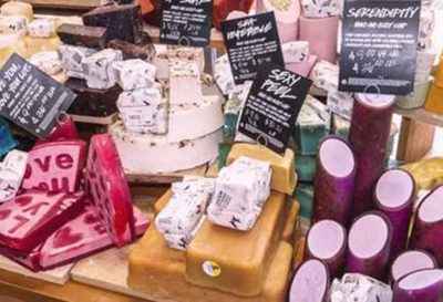 Lush Soaps In-Store