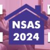 NSAS 2024 with text 'mould & damp', 'housing shortage', 'poor-value homes' and 'rent struggles'