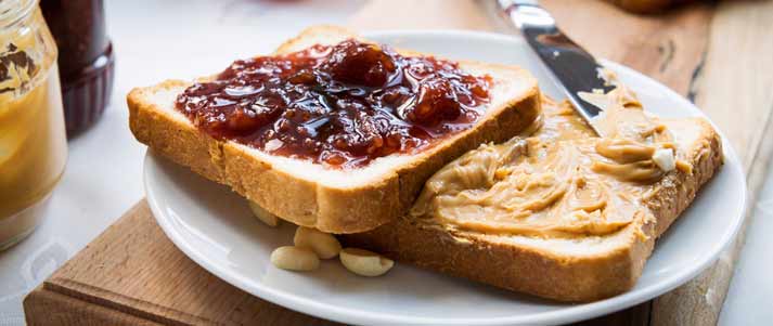 peanut butter jelly sandwich