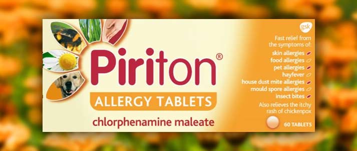 cheap Chlorphenamine Maleate piriton tablets