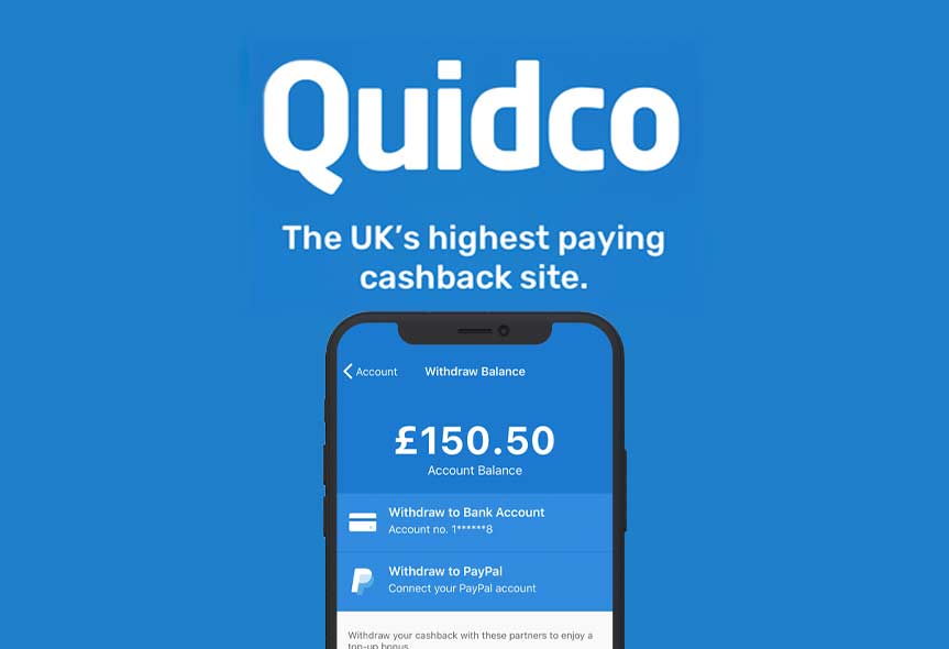 Quidco 10 cashback instore shopping Save the Student