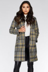 Quiz Button Front Coat