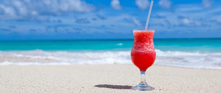 Cocktail on the beach