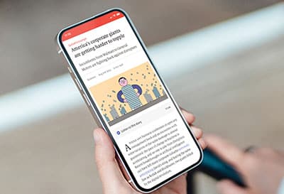 The Economist mobile