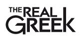 the real greek logo