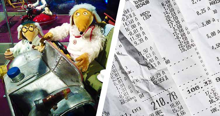 womble receipts