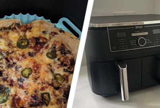 Air fryer and food