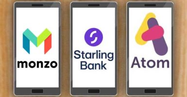 app-based banks on smartphones