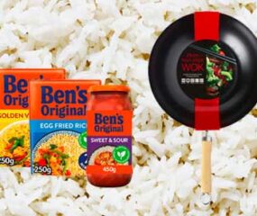 ben's rice, sauce and wok