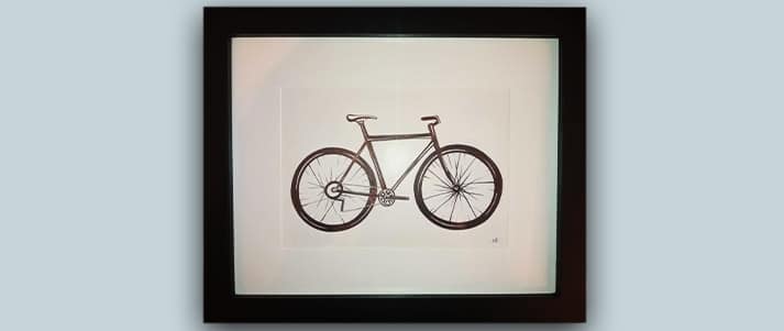 Bike drawing