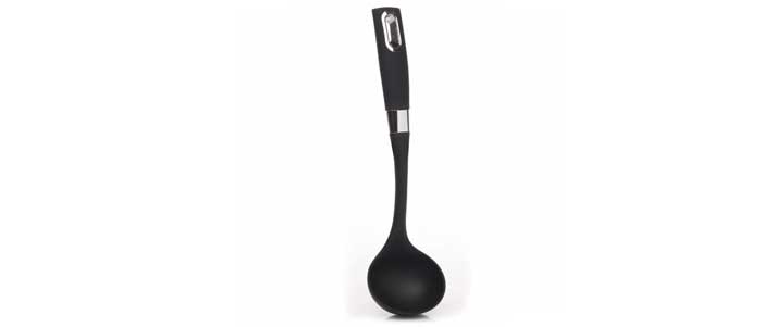 black ladle from ikea