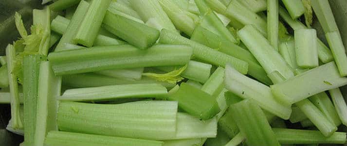 Pile of celery