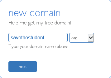 bluehost domain name