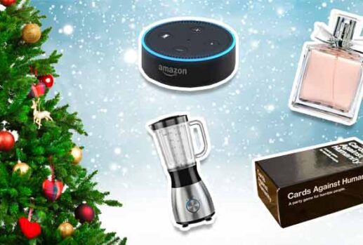 christmas tree with gifts