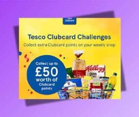 tesco clubcard challenges