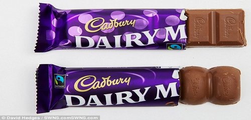 Dairy Milk Shrunk