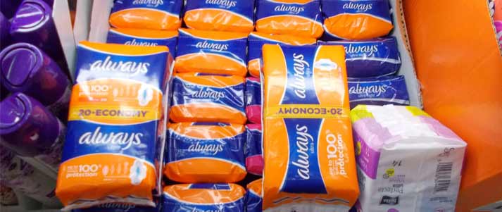 donate sanitary products