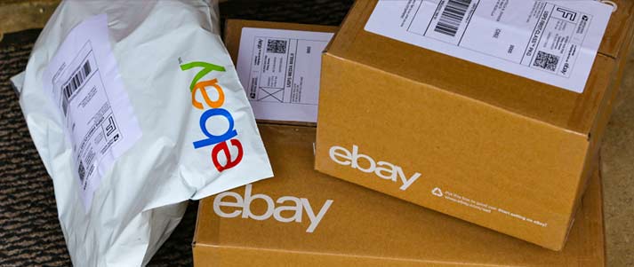 ebay посылки и коробки