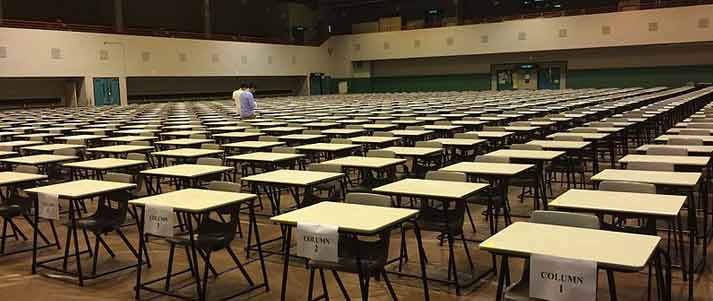 Exam hall