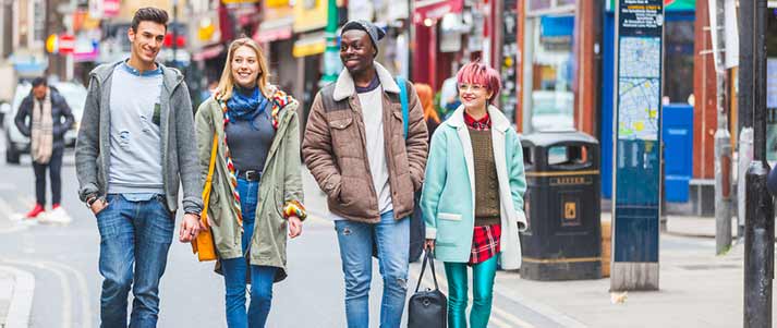 Friends in Brick Lane London