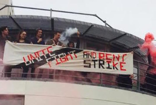 protest strike rent