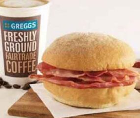 greggs breakfast o2 priority