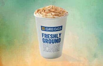 greggs pumpkin spice latte
